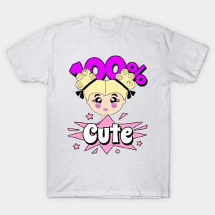 CUTE Girl Power Quotes Pink T-Shirt